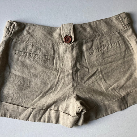 ✖️LAST CALL - NWOT Linen Blend Shorts, sz 6 - Picture 6 of 6